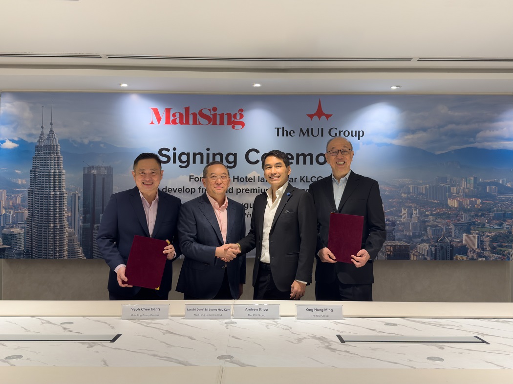 Mah Sing acquires Corus Hotel site for RM260m, plans KLCC serviced apartments with RM1.28b GDV