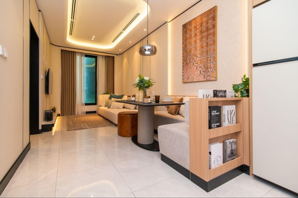 The development offers 1,623 serviced apartments designed to meet the diverse needs of urban living. 