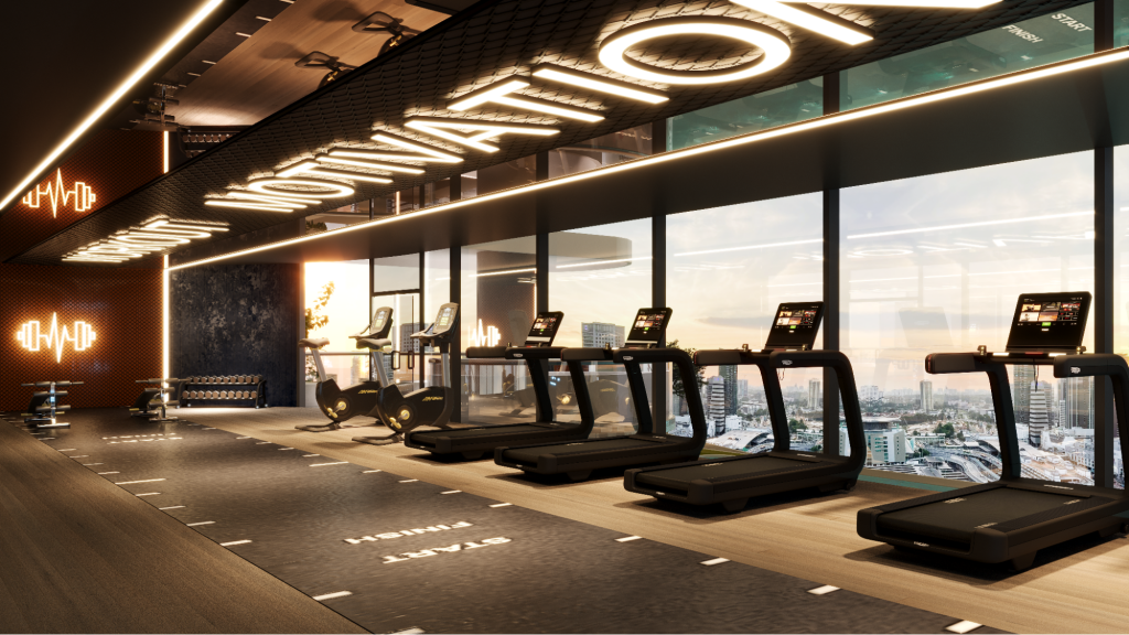 There are over 40 lifestyle facilities woven into the development across the towers. 