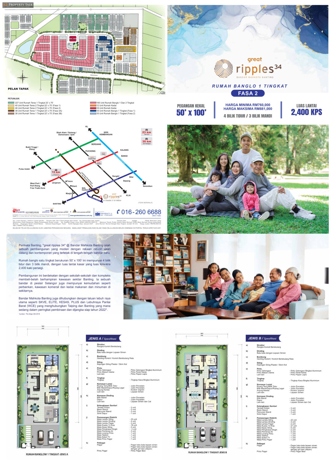 Bandar Mahkota Banting – Great Ripples 34 Bungalow