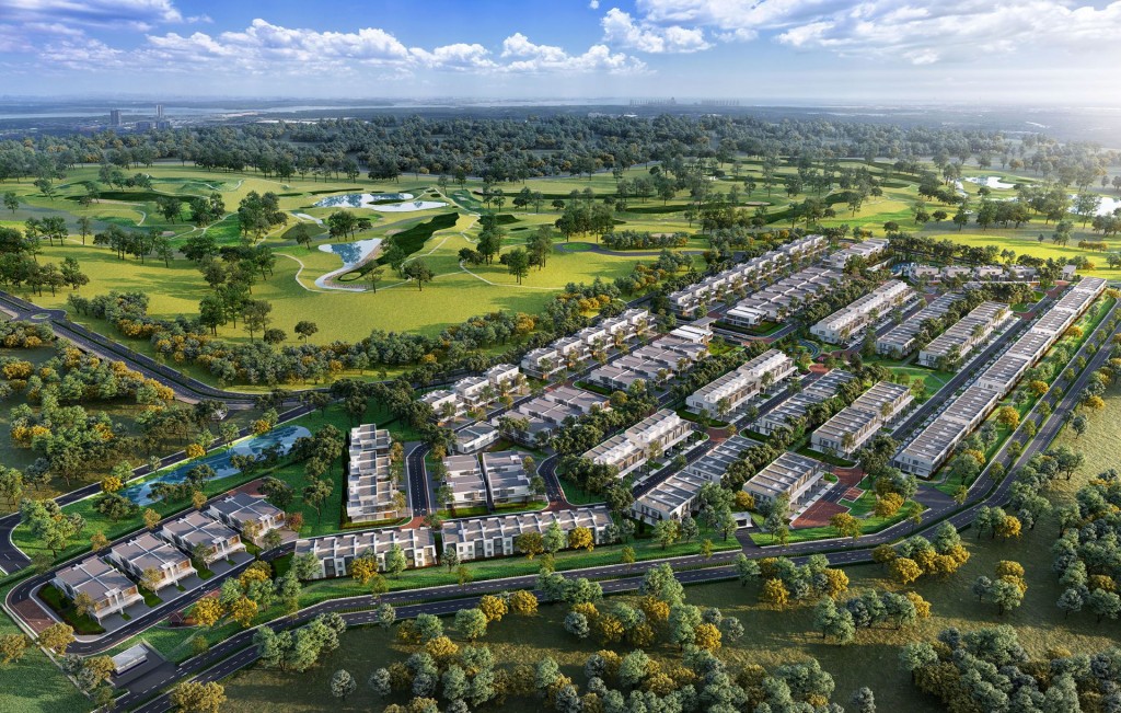 Artist impression of The Kews development. 