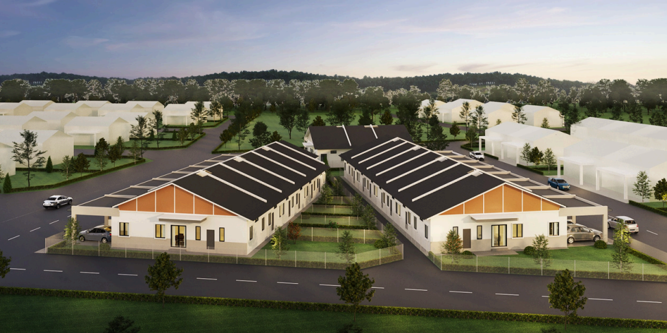 Aman Sungai Soi offers spacious freehold homes for families