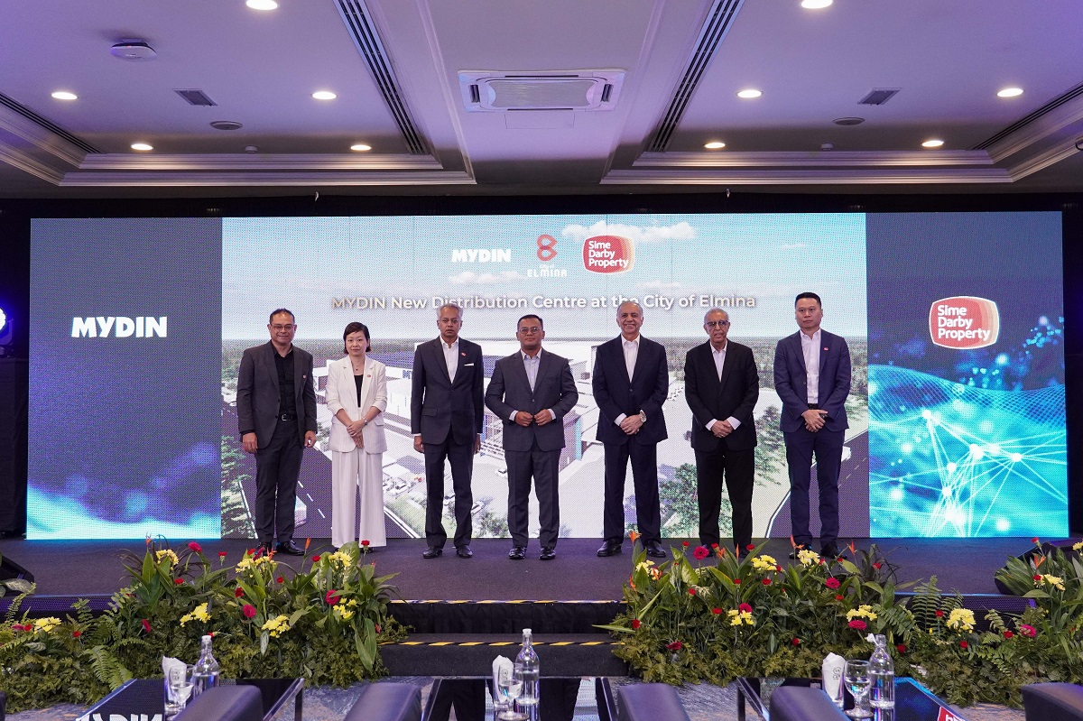 Sime Darby Property and MYDIN begin work on RM450 mil automated distribution hub in City of Elmina