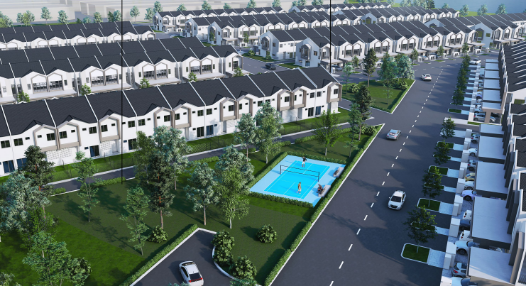 Lyra Residences 2 a 2-storey terrace homes at Cyberjaya