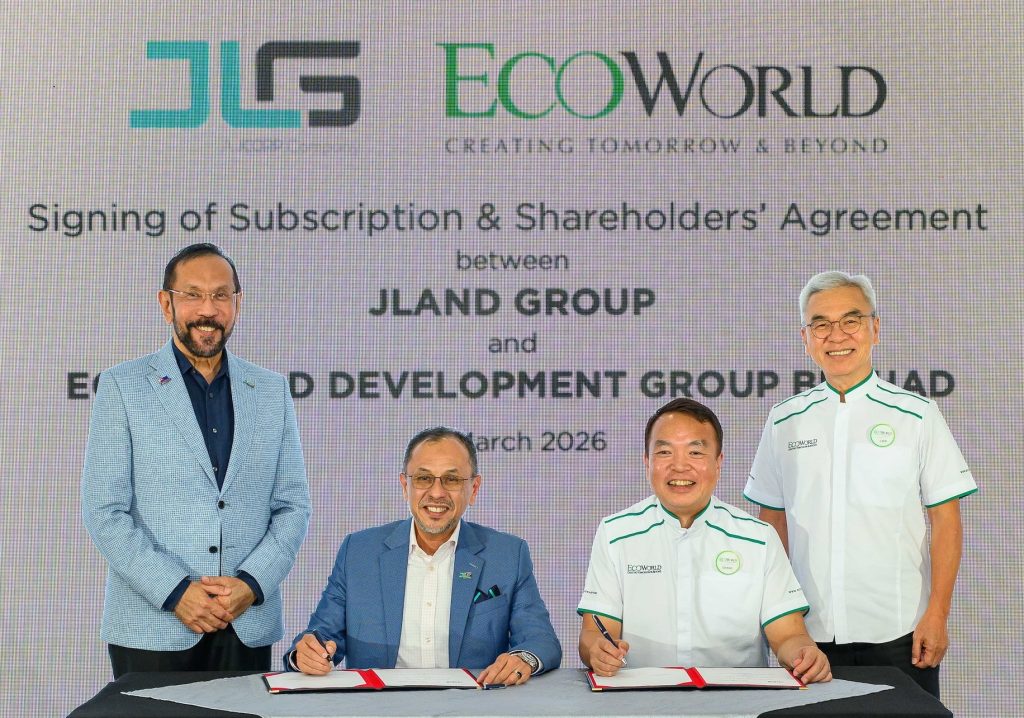 JLG and EcoWorld formalise partnership for cross-border growth in Australia and Johor 