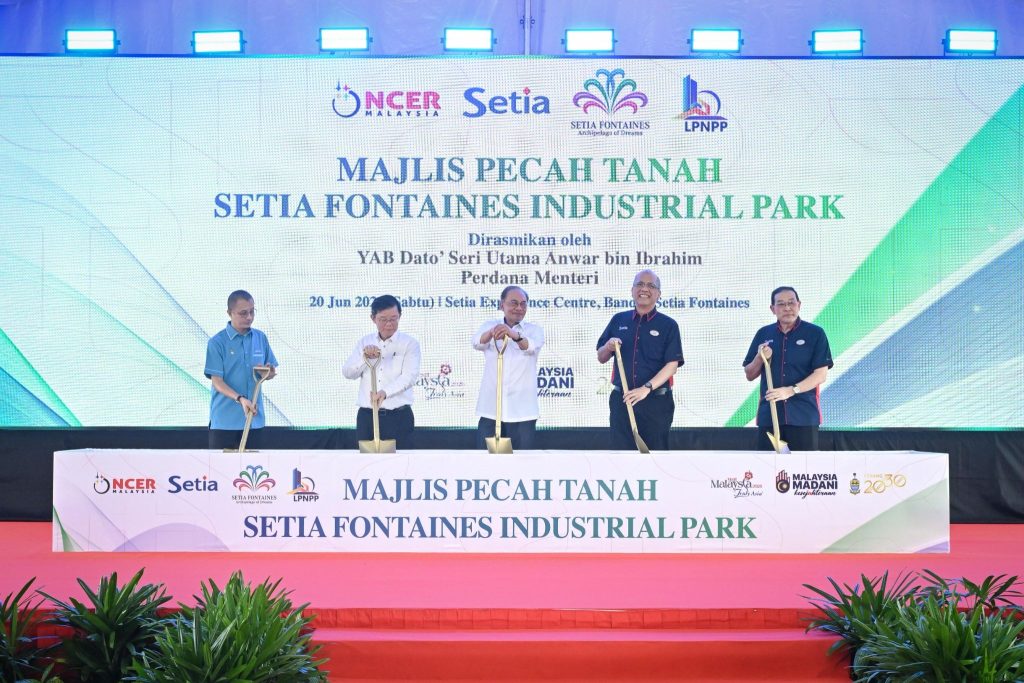 SP Setia breaks ground on Penang’s Setia Fontaines Industrial Park