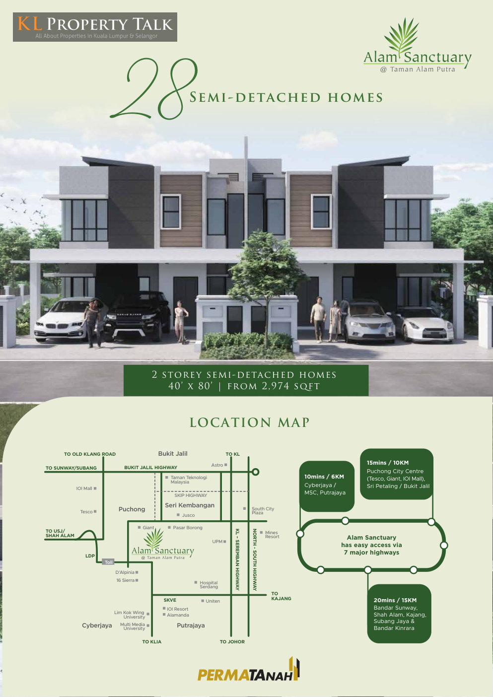 28 Semi-detached Homes @ Alam Sanctuary