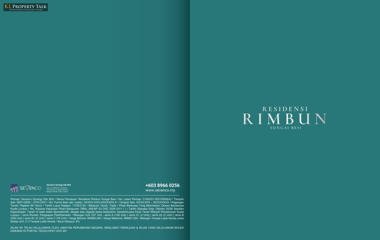 Rimbun Residence @ Sungai Besi