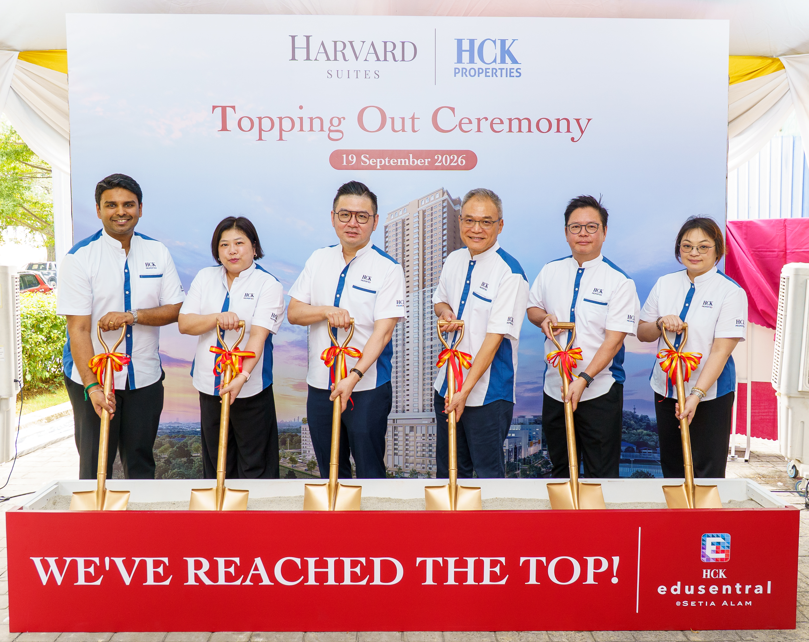 HCK Capital Group tops out last phase of Education City in Setia Alam