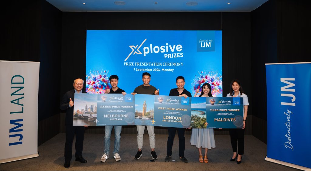 IJM LAND CELEBRATES XPLOSIVE CAMPAIGN WINNERS WITH FIRST-CLASS FLIGHTS AND LUXURIOUS HOLIDAY EXPERIENCES