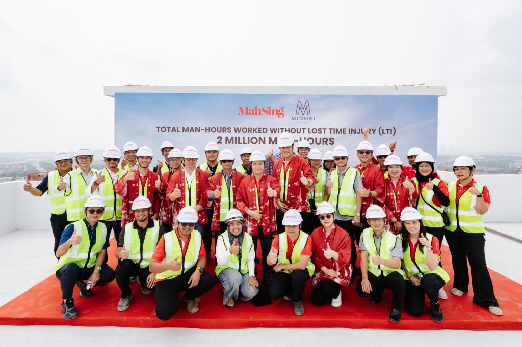 Mah Sing tops out M Minori in Johor Bahru